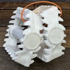 Vintage Freestyle Bmx Bike Pedals Sp-873 1 2 Nos White Old School 80s 90s