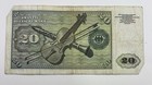 1960 Germany 20 Deutsche Mark Banknote Currency Paper Money P-20a Circulated
