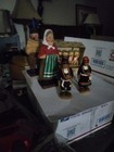 Antique vintage Wood Carved Dolls 