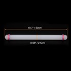 Fondant Rolling Pin With Rings Pp 50cm X 2 5cm Non Stick For Baking White New