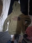 The North Face Olive Green Pullover Hoodie Boys Large 14 15