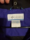 Columbia Waterproof Omni Tech Titanium Jacket Purple Women s Small 