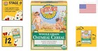 Organic Whole Grain Oatmeal Baby Cereal  Non-gmo  Iron Fortified - 12 Pack