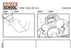 Mark Simon Hand Drawn Production Lego X-men Apocalypse Storyboard Page  ms