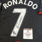 2007-08 Manchester United Cristiano Ronaldo Signed Away Jersey Global Coa