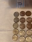 Silver Dimes Barber Roosevelt Mercury 1955s Half Roll Vintage Usa Coins Lot D