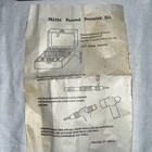 Personal Stamping Kit In Box 26 Letters   10 Numbers Vintage With Wood Box