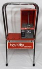 Vintage Toy    n Joy Center 1 Toy Candy Vending Machine   Stand Works No Key