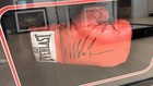 Mike Tyson Signed Everlast Red Right Hand Boxing Glove Shadowbox Jsa   Tyson