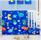 Cloele Crib Bedding Set For Boys Girls- 3 Piece Dinosaur Baby Bedding Set
