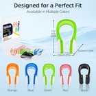 Swimming Nose Clip 10 Pack  Waterproof Silicone Nose Plugs For Adults   Kids