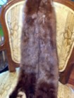 Set Of 2 Real Mink Skin Pelt Fur Unique Stamped New