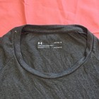 Under Armour Heatgear Men s L Gray Loose Fit Polyester Crew Neck Tee Long Sleeve