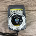 Vintage Gossen Luna-pro Asa Light Meter With Original Leather Case And Strap