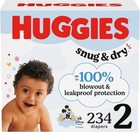Huggies Snug   Dry Size 2 Diapers - 234 Count  Fragrance-free   Disney Designs