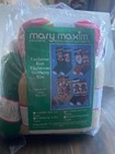Mary Maxim Old Time Santas Knit Christmas Stocking Kit  18165 - 22    Makes 2
