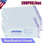 200 Pcs 3 5  X 10  Self-sealing Sterilization Pouches Sterilizer Bags Autoclave