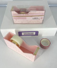 Target X Loveshackfancy Yoobi Pink Tape Dispenser Strawberry Macaroon   Washi