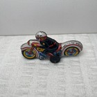 Vintage Tin Toy - Military Police Motorcycle-  Modern Toys   Japan