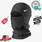 Nike Pro Therma-fit Hyperwarm Balaclava Hood Ski Mask Black Unisex One Size Poly