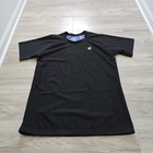 Kewlioo Sauna Suit Shirt Mens 3xl Black Short Sleeve Heat Trapping Sweat Top