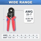 Handy Ferrule Crimping Tool For 23-7 Awg Wire Terminals