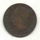 Vintage Better Grade 1893 Bi 10 Centesimi Italy Coin-jun045