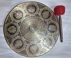 Buddha  Carved Tibetan Gong-handmade Gong-chakra Healing Gong-gong From Nepal