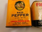 Vintage Home   Fairway Spice Tins Fargo North Dakota Red Pepper   Star Anise