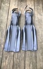 Scubapro Open Heel Black Veloce Italy Dive Fins Size Large Scuba Diving Swimming