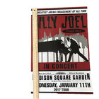 Billy Joel Original Concert Poster New York City Madison Square Garden 2017