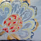 Set Of 2 Croscill Home Floral Decorative Throw Pillows 16  12  Embroidered Vtg