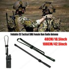 42 5   Sma-female Tactical Antenna Vhf uhf 18 9  For Baofeng Uv-5r Uv-82 Radio