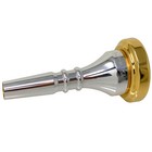 Garibaldi S2 Silver Plated Alto Horn Single-cup Gold-plated Rim Mouthpiece Med