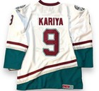 Paul Kariya Anaheim Mighty Ducks Ccm Throwback Away Jersey  men s Sizes 