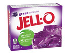 Jell-o Grape Gelatin Dessert Mix  3 Oz Box
