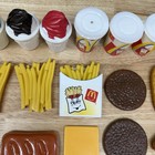 Lot Of Mcdonalds Pretend Play Kitchen Drive-thru Food Soft Serve Ice Cream Sauce