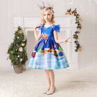 Toddler Kids Girls Flower Christmas Dress Baby Kids Princess Party Xmas Dresses
