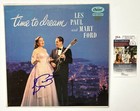 Les Paul Signed    the World Is Still Waiting For The Sunrise    Album  beckett 