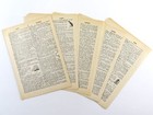 30 Letterpress Dictionary Pages     Vintage Typography For Art Projects