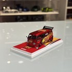 1 64 Scale T1 Lightning Mcqueen Metallic Red Livery Diecast Alloy Car Model