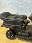 Antique Style Vintage Cast Iron Jeep Cj-2a 1940s  Remake Heavy  Great Patina
