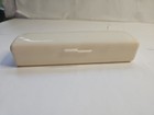 Hard-shell Eyeglass Case White Plastic 1 75x6 25   Protects Eyeglasses Sunglass