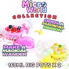 Finoclay Cloud Slime Kit For Kids  2 Pack Scented Butter Slime With Fruit Slime 