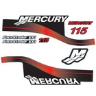 Mercury Outboard Red Decals Sticker Four Stroke Efi 115hp 37-881649a01