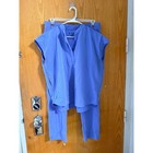 Figs Set In Ceil Sz L Rafaela Top Yola Pants