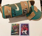 Corbin Carroll Signed 2024 Game Used Nike Leg Guard Fanatics Coa   Cards  50  75