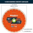 14 Inch Diamond Concrete Saw Blade Dry Wet Cutting Segmented General Purpose