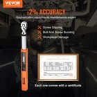 Vevor Digital Torque Wrench Adjustable Torque Wrench 3 8  Drive 3 7-37 Ft lb