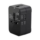 Universal Travel Adapter Converter International Usb Wall Charger Ac Power Plug
